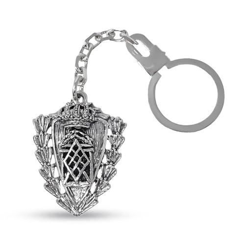 Professionelles Telekommunikationsabzeichen, 120 mm. Schlüsselanhänger aus massivem 925er Sterlingsilber mit Reversverschluss von Inmaculada Romero IR