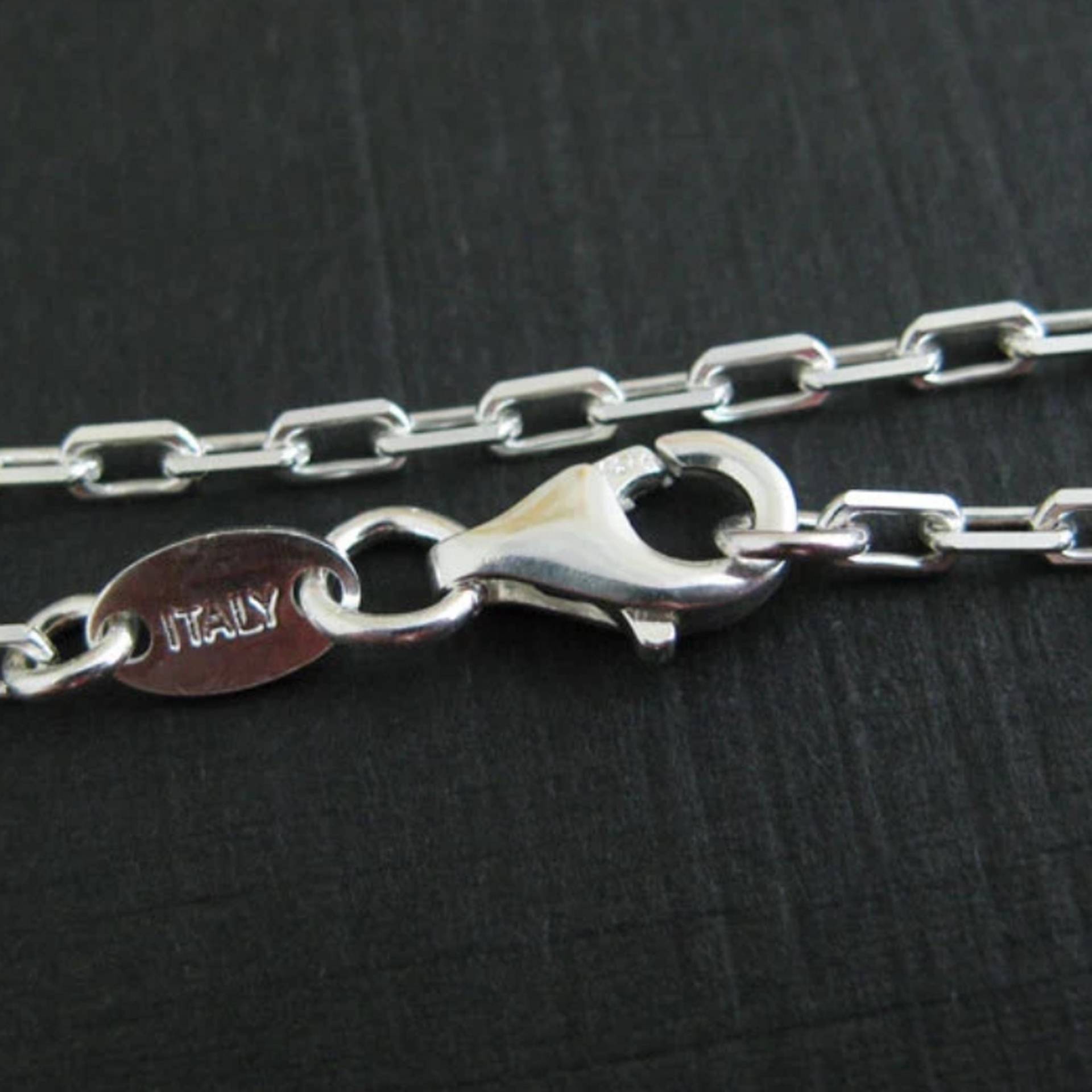 sterling Silber Halskette, Kette - Lange Halskette Schmuck Grosshandel 3mm Diamantschliff Box | 36 Inch- Sku 601041-36 von InnerArt4BeadsSupply