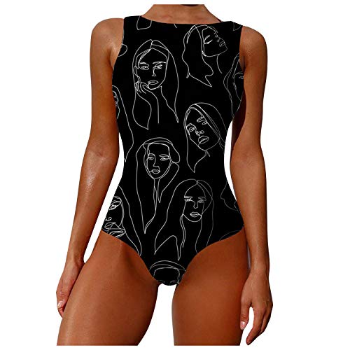 Innerternet Badeanzug Damen Bademode Einteiler Swimsuit Für Frauen Schwimmanzug Tankini Badeanzügen Beachwear Strandemode Dame Badebekleidung Schlankheitsbadeanzug Schwimmen Tauchen von Innerternet