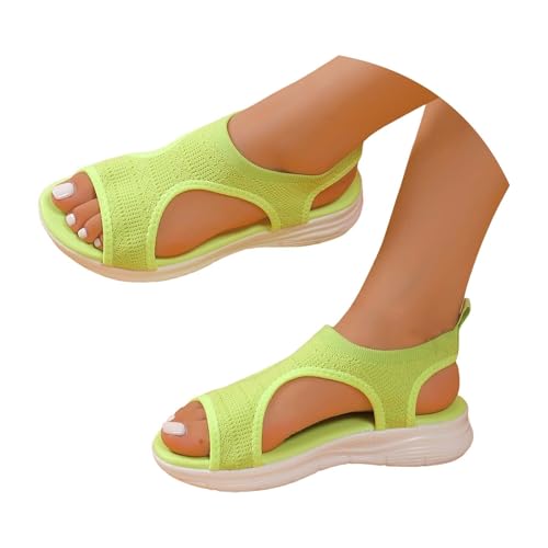 Innerternet Sandalen Damen Orthopädische Sommer Waschbare Slingback Orthopädische Slide Sport Sandaletten mit Weiche Fussbett Bequem Sommerschuhe Casual Strick Mesh Sandalen Innerternet Sandalen Damen Orthopädische Sommer Waschbare Slingback Orthopädische Slide Sport Sandaletten mit Weiche Fussbett Bequem Sommerschuhe Casual Strick Mesh Sandalen von Innerternet