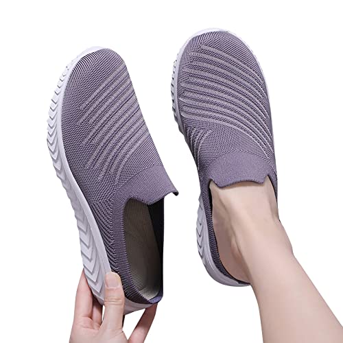 Orthopädische Arbeitsschuhe Damen Elegant Laufschuhe Luftkissen Frühling Schuhe Hinten Offen Mesh Sportschuhe Schicke Hausschuhe Komfort Freizeitschuhe Outdoor Outdoor Fitness Freizeitschuhe von Innerternet