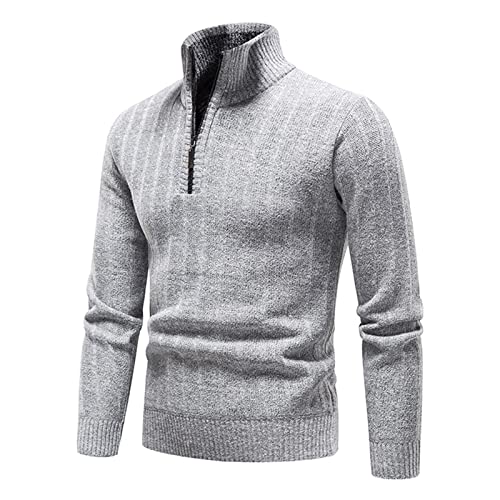 Rollkragen Pullover Herren Aus 100% Merinowolle Durable Sweater Pullover Baumwolle Elastisch Tops Rollkragen Fashion Pullover Pulli Rollkragenpullover Bequem Weich Elastisch Einfarbig von Innerternet