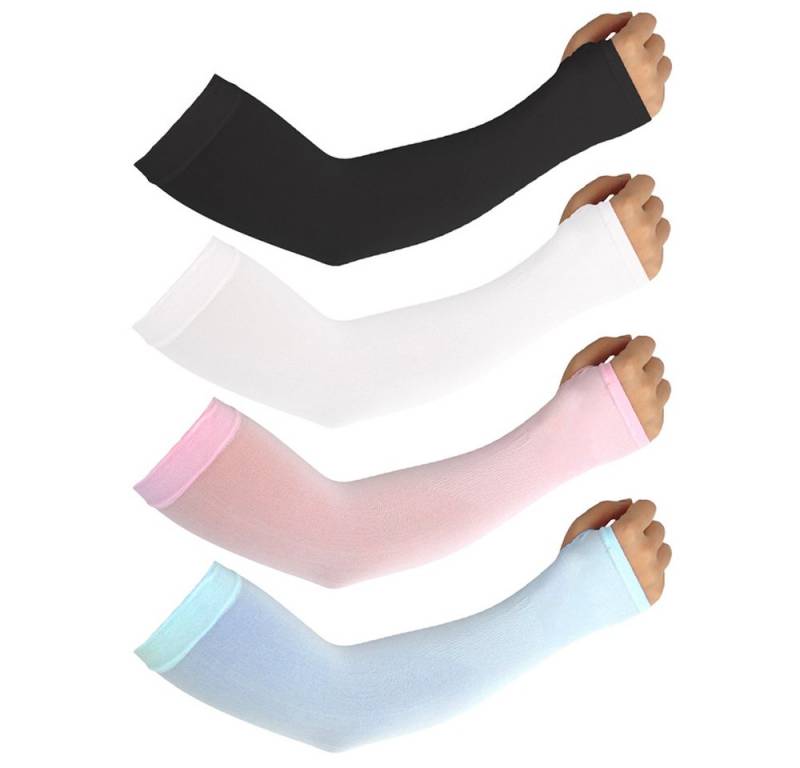 Innoshape Armlinge Armlinge UV-Schutz Sonnenschutzärmel Arm Sleeve Radsport (4-St) von Innoshape