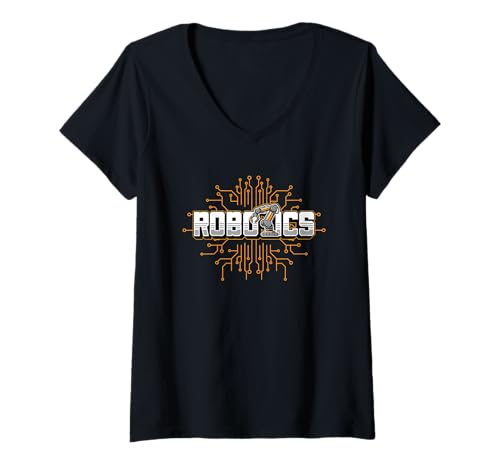 Damen Robotik Automatisierung Robotik Ingenieur T-Shirt mit V-Ausschnitt Damen Robotik Automatisierung Robotik Ingenieur T-Shirt mit V-Ausschnitt von Innovative Robotics Enthusiast Designs