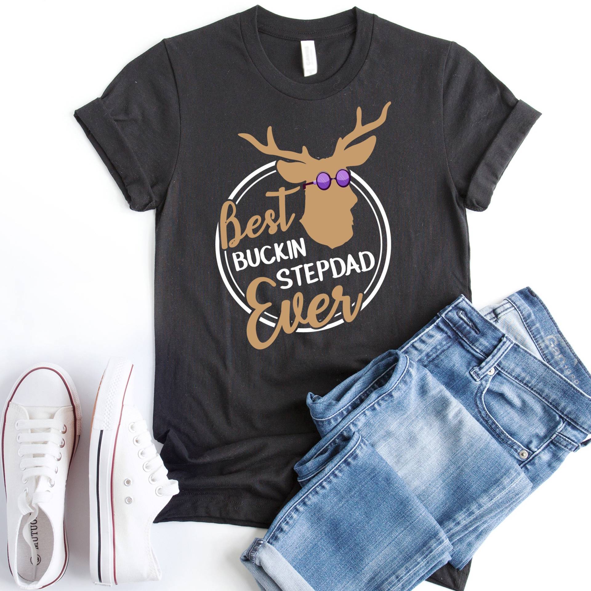 Funny Step Papa Gift Unisex T-Shirt, Vater Geschenk-Shirt, Geschenk Für Papa, Papa-Geschenk, Opa-Geschenk, Papa-Shirt, Neues Papa-Hemd, Stolzes von InoaThreads