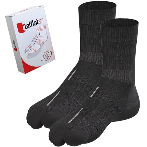Talflat - Socken gegen Fußschmerzen Plattfuß Senkfuß HealTECH Ökotex (38) von Inook
