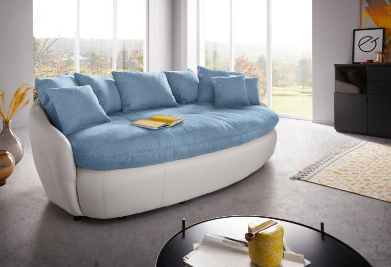 INOSIGN Big-Sofa "Aruba", gemütliches Megasofa in XXL in organischer Form mit vielen Kissen von Inosign