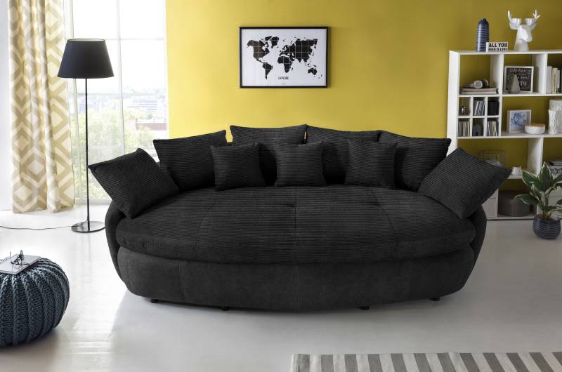 INOSIGN Big-Sofa "Aruba" gemütliches Megasofa in XXL in organischer Form mit vielen Kissen von Inosign