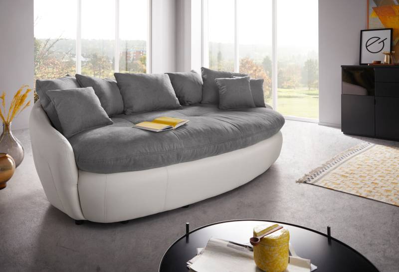 INOSIGN Big-Sofa "Aruba" gemütliches Megasofa in XXL in organischer Form mit vielen Kissen von Inosign