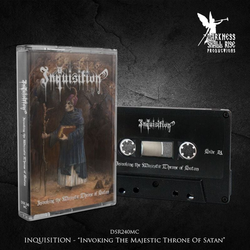 Inquisition Invoking the majestic throne of Satan MC multicolor von Inquisition