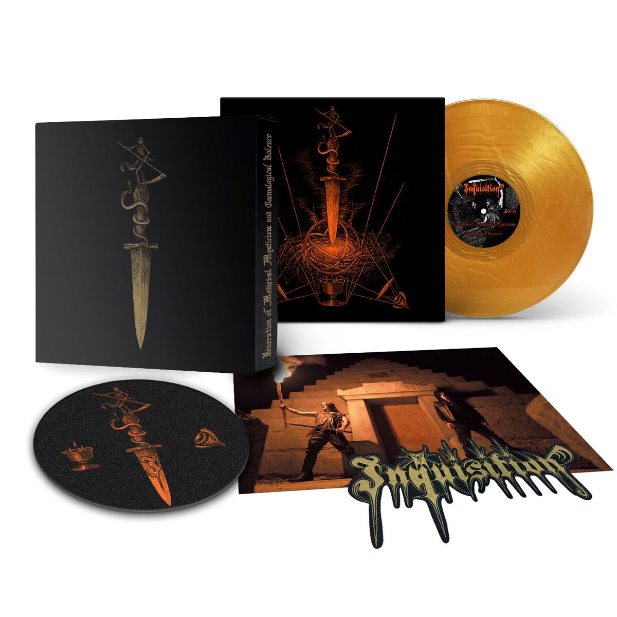 Inquisition Veneration of Medieval Mysticism and Cosmological Violence LP multicolor von Inquisition