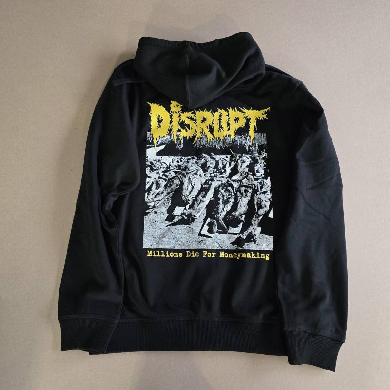 Disrupt - Millions Die For Geldverdienen Hoodie Mit Reißverschluss Disrupt - Millions Die For Geldverdienen Hoodie Mit Reißverschluss von InsaneSocietyrecs