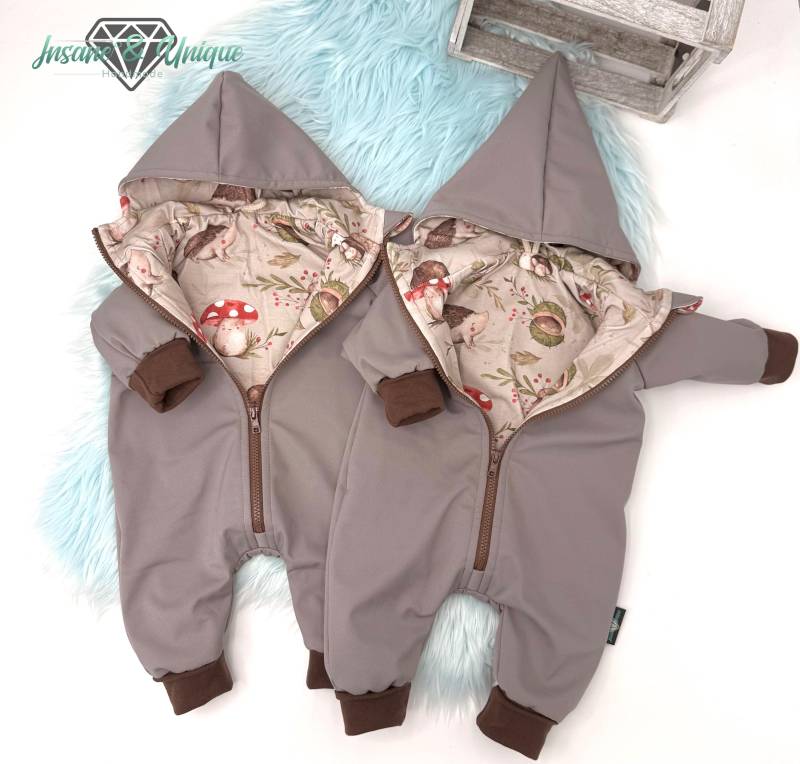 Softshelljacke & Softshelloverall Baby Kinder - Wasserabweisend, Jersey von InsaneandUnique