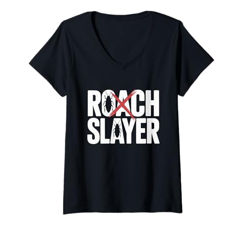 Damen Schädlingsbekämpfer Experte Bug Buster Humor Exterminator Life T-Shirt mit V-Ausschnitt Damen Schädlingsbekämpfer Experte Bug Buster Humor Exterminator Life T-Shirt mit V-Ausschnitt von Insect Terminator Pride Rodent Control Pest Guy