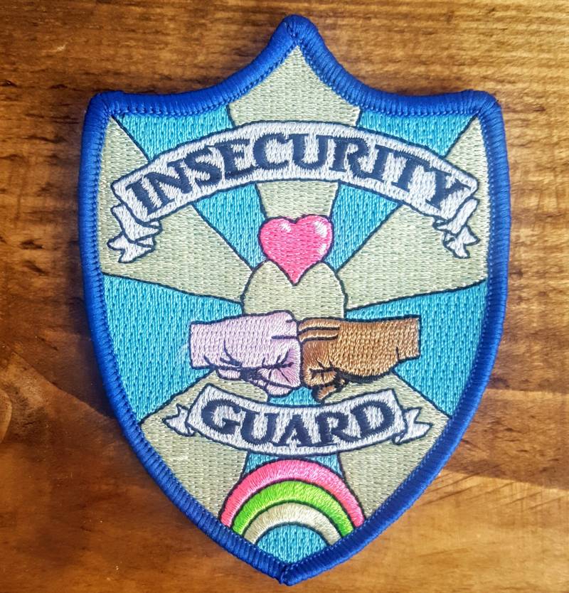 Unsicherheit Wachen Emblem Abzeichen von InsecurityGuards