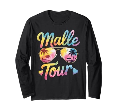 Malle Girls Tour Mädelsabend Mallorca Party Urlaub Langarmshirt von Insel Party Reise Mallorca Malle Girls Tour
