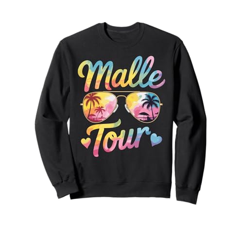 Malle Girls Tour Mädelsabend Mallorca Party Urlaub Sweatshirt von Insel Party Reise Mallorca Malle Girls Tour