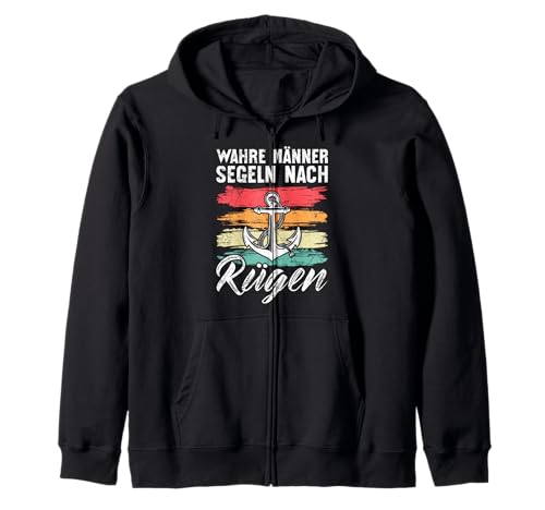 Segeltour WAHRE MÄNNER SEGELN NACH RÜGEN Lustig Ostsee Kapuzenjacke Segeltour WAHRE MÄNNER SEGELN NACH RÜGEN Lustig Ostsee Kapuzenjacke von Insel Rügen Geschenk Ostsee Shirt Rügen Urlaub