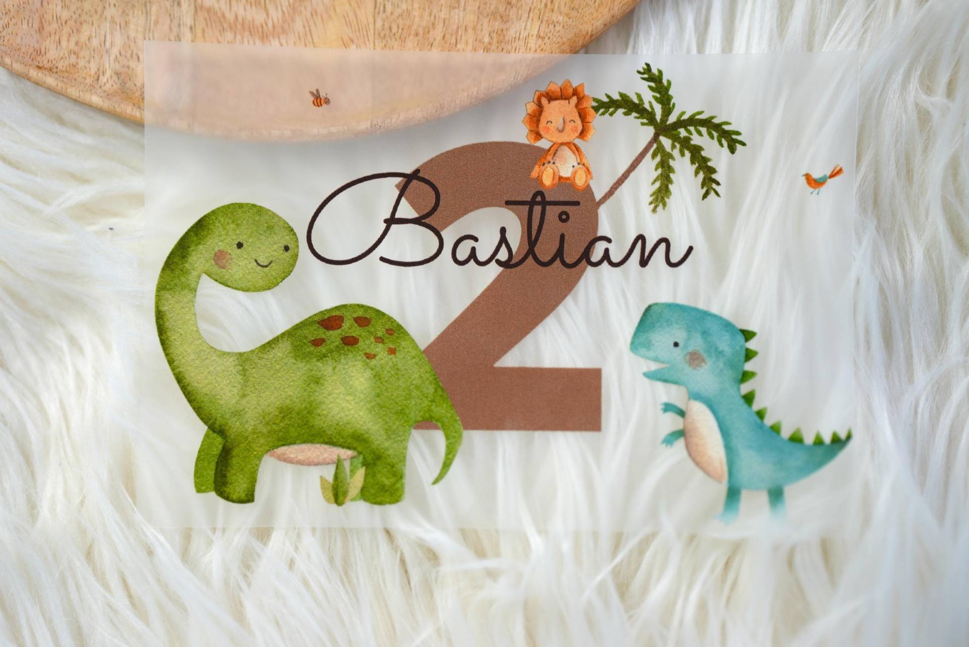 Bügelbild Dino Personalisiert Mit Name - 1. Geburtstag Shirt Jungen & Mädchen Pastellfarbenes Dinosaurier Motiv Diy Aufbügler A5 A4 Bügelbild Dino Personalisiert Mit Name - 1. Geburtstag Shirt Jungen & Mädchen Pastellfarbenes Dinosaurier Motiv Diy Aufbügler A5 A4 von InselKids