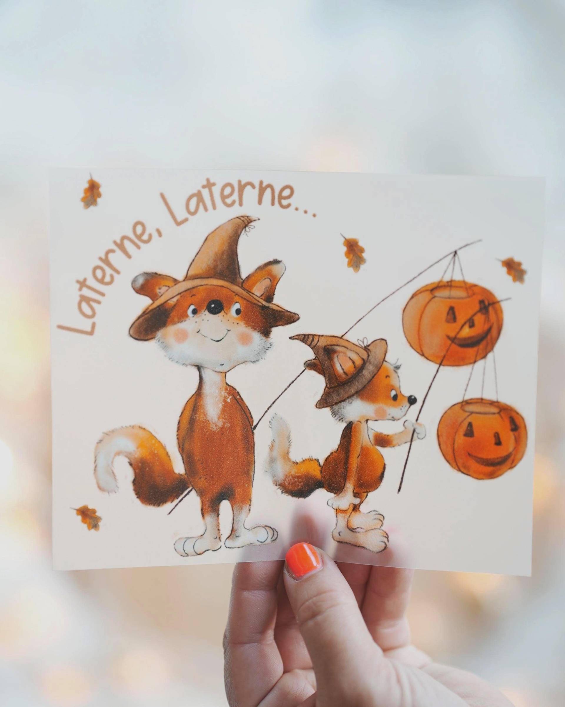 Bügelbild Fuchs Herbst - Kinder Shirt Mit Kürbis Laterne Für Laternenfest, Halloween & Herbstkind-Outfits Bügelbild Fuchs Herbst - Kinder Shirt Mit Kürbis Laterne Für Laternenfest, Halloween & Herbstkind-Outfits von InselKids