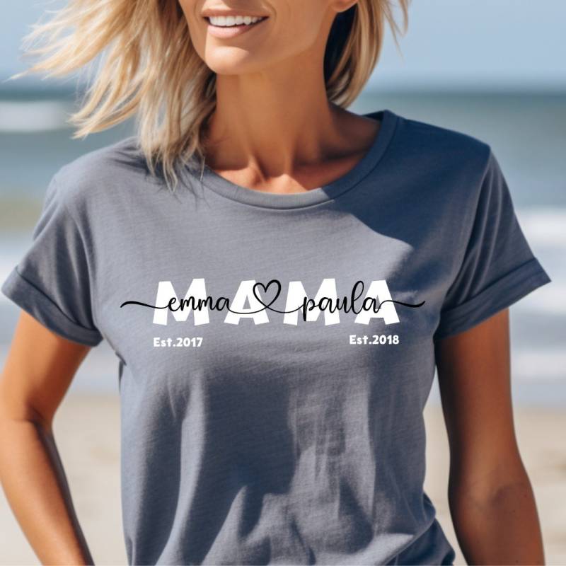 Bügelbild Mama Mom | Personalisiert Mit Wunschnamen Statement Shirt Geburtstjahr Werdende Mutter Muttertag Geburt| Name Ärmel Bügelbild Mama Mom | Personalisiert Mit Wunschnamen Statement Shirt Geburtstjahr Werdende Mutter Muttertag Geburt| Name Ärmel von InselKids