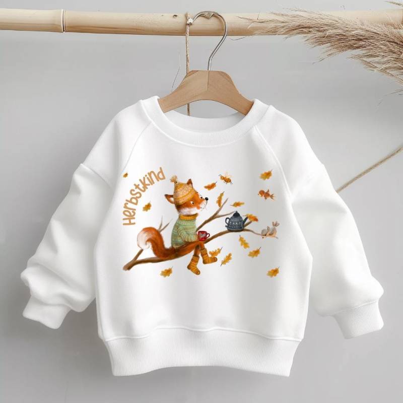 Pullover Sweatshirt Sweater Personalisiert Kinderpullover Babypullover Herbst Herbstkind Laterne Laufen von InselKids