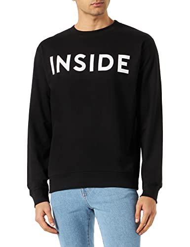 Inside Herren 6CPGN01 Sweatshirt, Schwarz, M/XXL von Inside