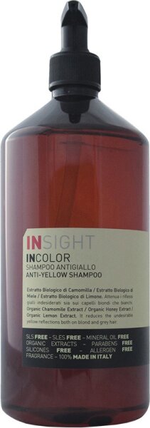 Insight Anti-Yellow Shampoo 900 ml von Insight