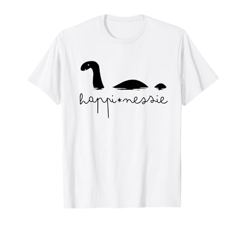 HappinesSie Loch Ness Monster Cute Damen-T-Shirt mit Cartoon-Grafik T-Shirt HappinesSie Loch Ness Monster Cute Damen-T-Shirt mit Cartoon-Grafik T-Shirt von Insightsy