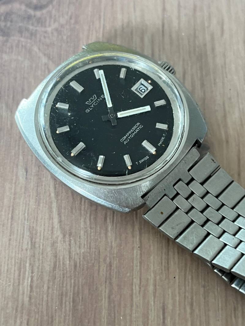 Vintage Glycine Compressor Automatic Wristwatch von InsigniArts