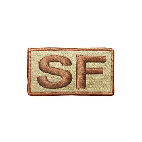 Insignia Depot US Air Force SF Special Forces Spice Brown OCP Patch mit Spice Brown Rand und Hakenverschluss von Insignia Depot