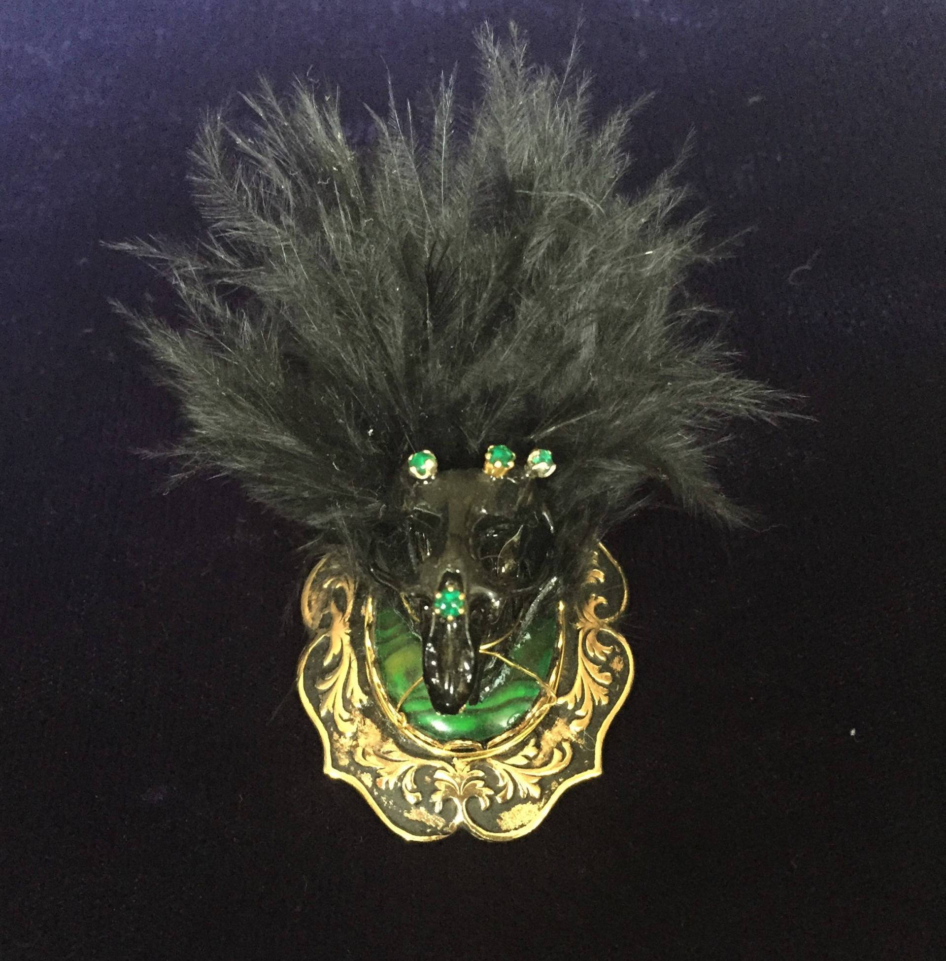 Gothic Steampunk Style Rattenschädel Brosche Gothic Steampunk Style Rattenschädel Brosche von InsomniaArtDesigns