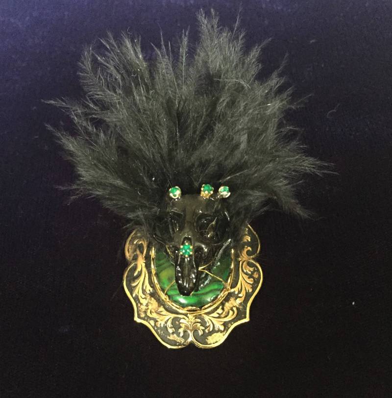 Gothic Steampunk Style Rattenschädel Brosche Gothic Steampunk Style Rattenschädel Brosche von InsomniaArtDesigns