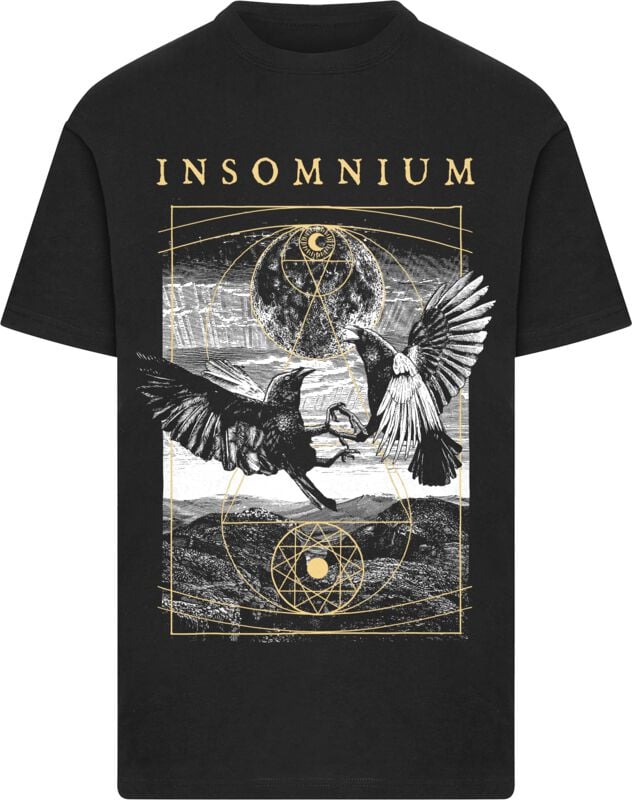 Insomnium Ravens & Sun T-Shirt schwarz in S von Insomnium