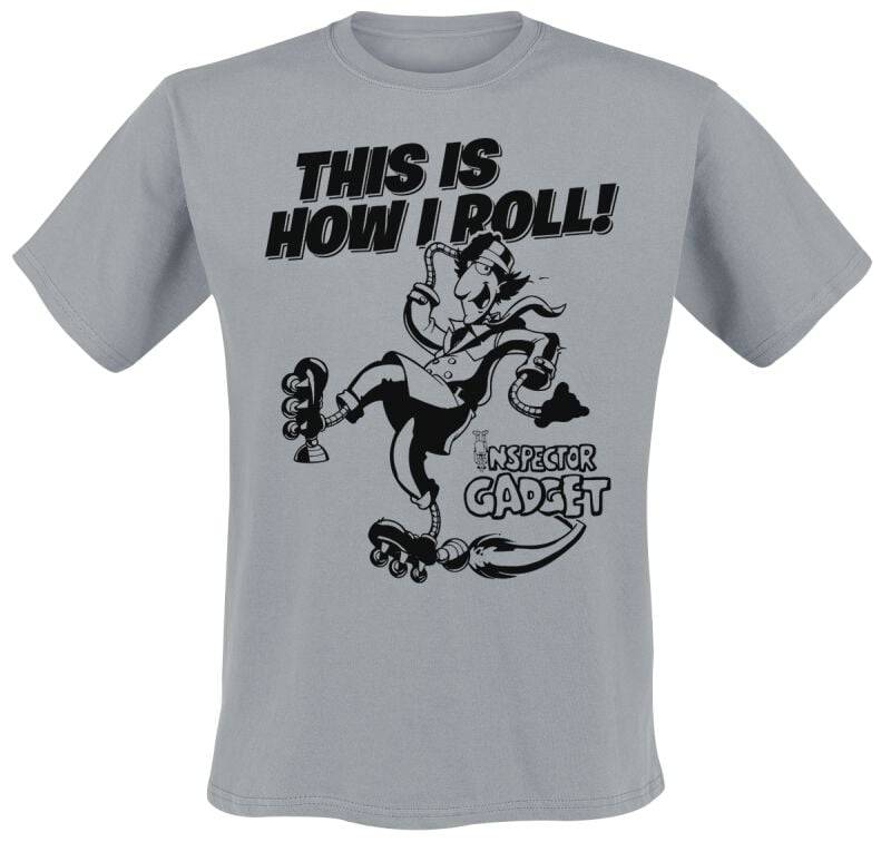 Inspector Gadget This Is How I Roll T-Shirt grau in XXL von Inspector Gadget