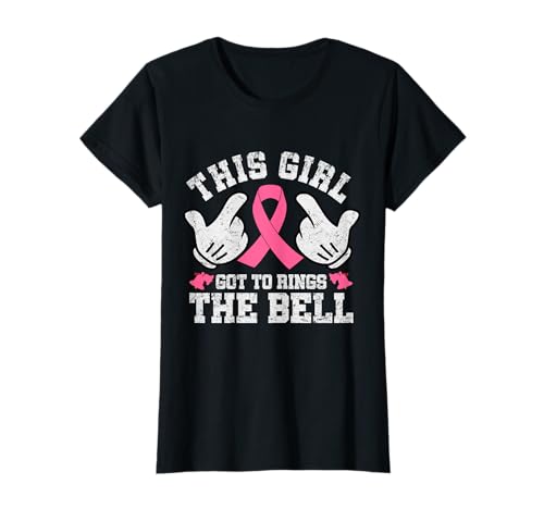 Dieses Mädchen klingelt die Glocke für Brustkrebs-Bewusstsein rosa Band T-Shirt Dieses Mädchen klingelt die Glocke für Brustkrebs-Bewusstsein rosa Band T-Shirt von Inspirational Bell Ringing Cancer Awareness By Mj