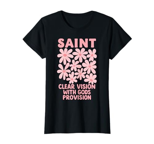 Damen Heiliger christlicher Glaube, klare Sicht, Bibelzitat T-Shirt Damen Heiliger christlicher Glaube, klare Sicht, Bibelzitat T-Shirt von Inspirational Christian Women Faith Apparel