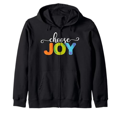 Wählen Sie Freude Geschenk für Männer, Frauen und Kinder, niedliche Wahl Freude Kapuzenjacke Wählen Sie Freude Geschenk für Männer, Frauen und Kinder, niedliche Wahl Freude Kapuzenjacke von Inspirational Motivational Quote Apparel