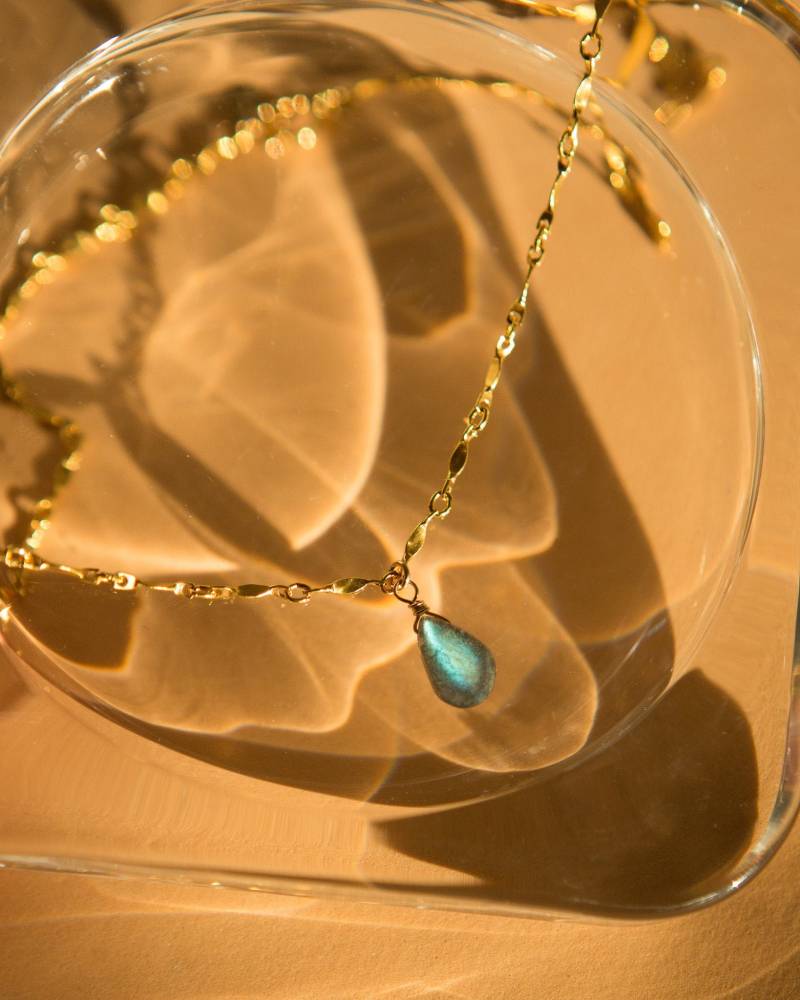 Labradorit Halskette, Anhänger, Gold Filled Schmuck, Kristallhalskette, Geschenk Für Sie Labradorit Halskette, Anhänger, Gold Filled Schmuck, Kristallhalskette, Geschenk Für Sie von Inspirationher