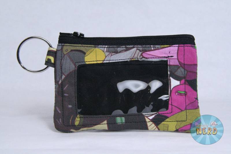 Overwatch Inspirierte Schlüsselanhänger Geldbörse // Brieftasche Reißverschluss-Geldbörse Ausweishülle Zip Id Mini von InspiredByNerd