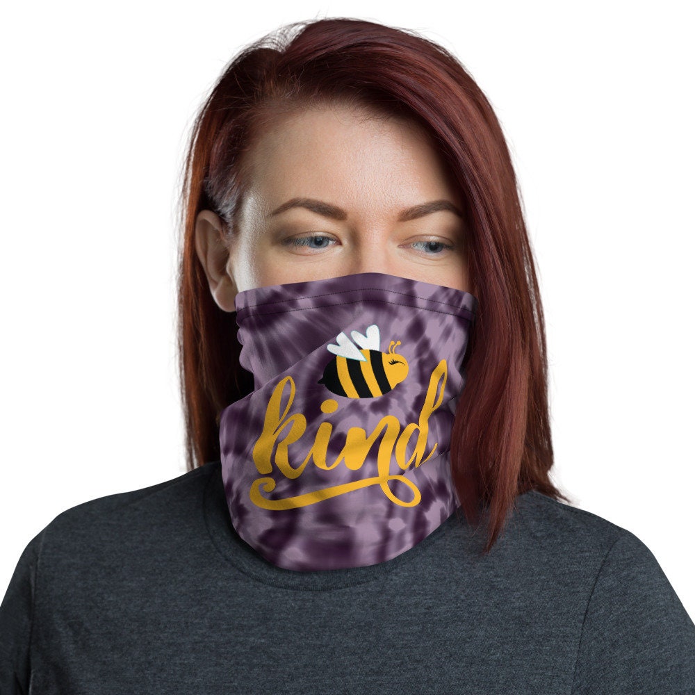Bee Kind Lila Tie-Dye Waschbarer Halsgang Bee Kind Lila Tie-Dye Waschbarer Halsgang von InspiredRebellion
