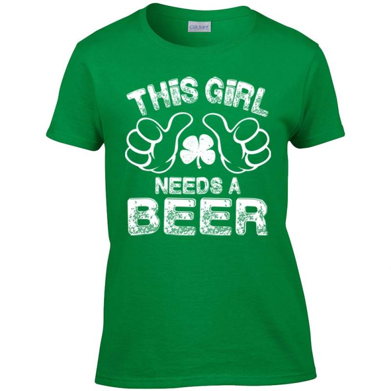 Dieses Mädchen Braucht Ein Bier T-Shirt - Classic Fit Damen Größen Xs 3Xl Erhältlich in 21 Farben von InspiredRebellion