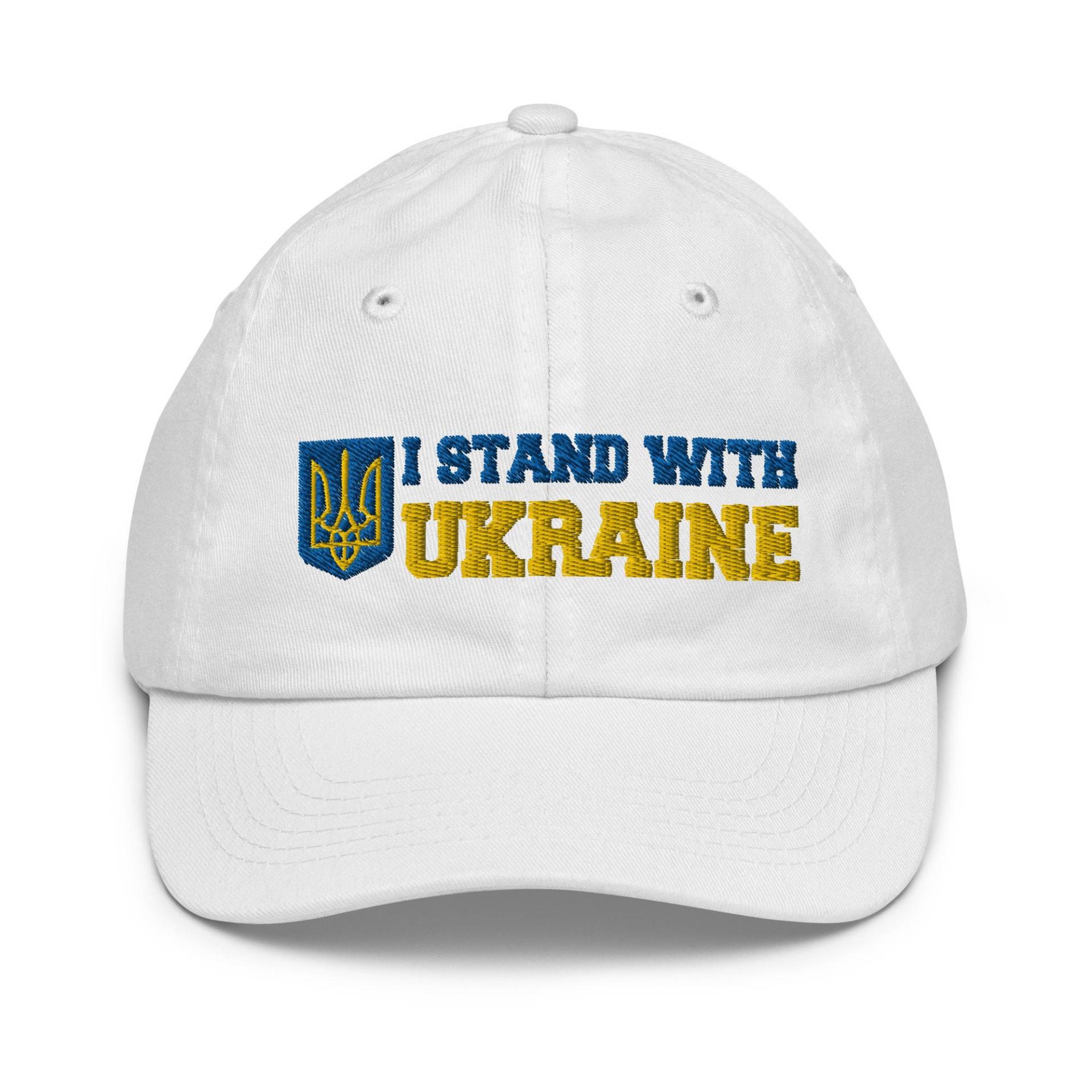 I Stand With Ukraine Jugend Baseball Mütze Für Kinder von InspiredRebellion
