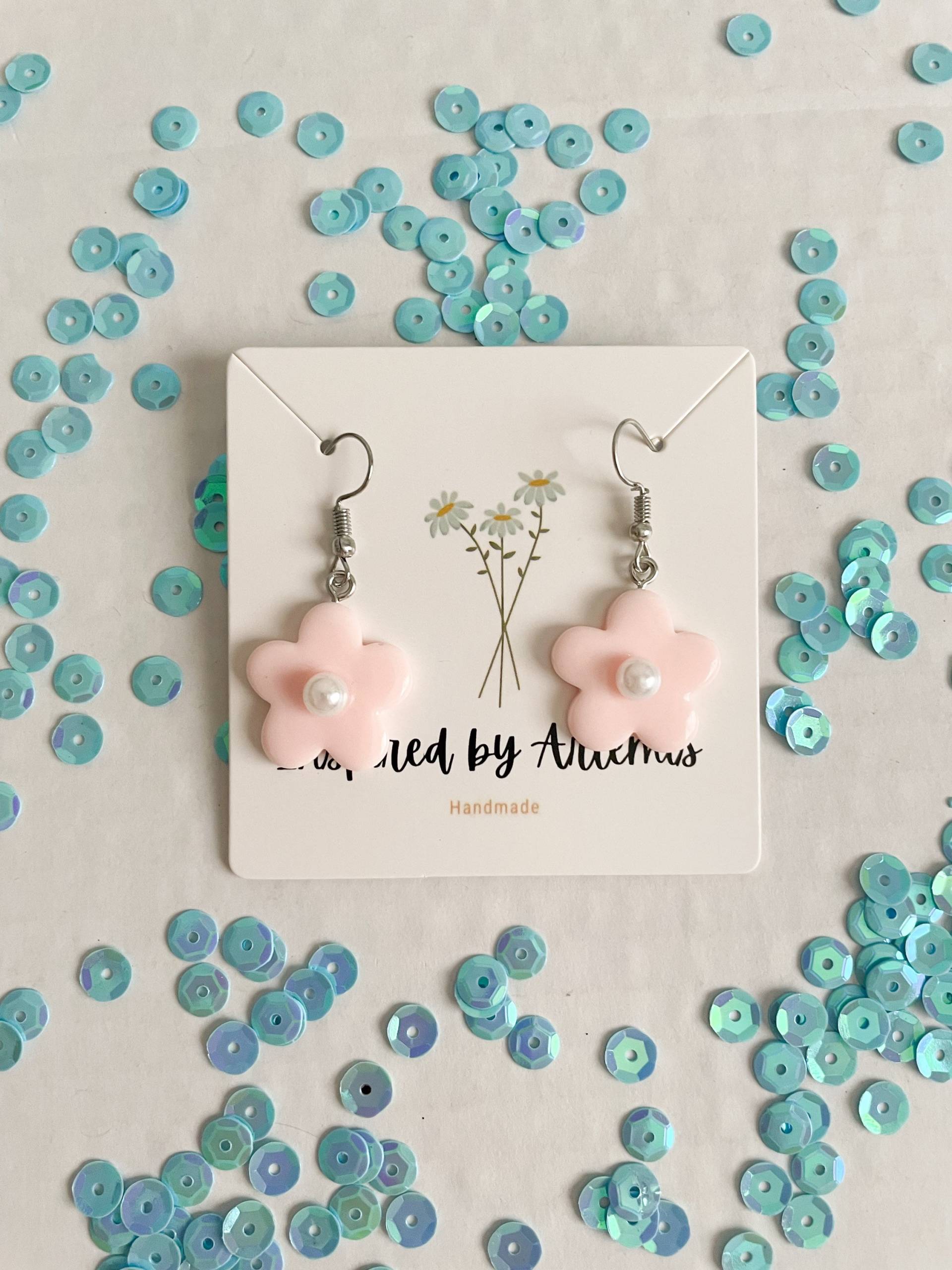 Blumen Ohrringe Blumen Ohrringe von InspiredbyArtemis