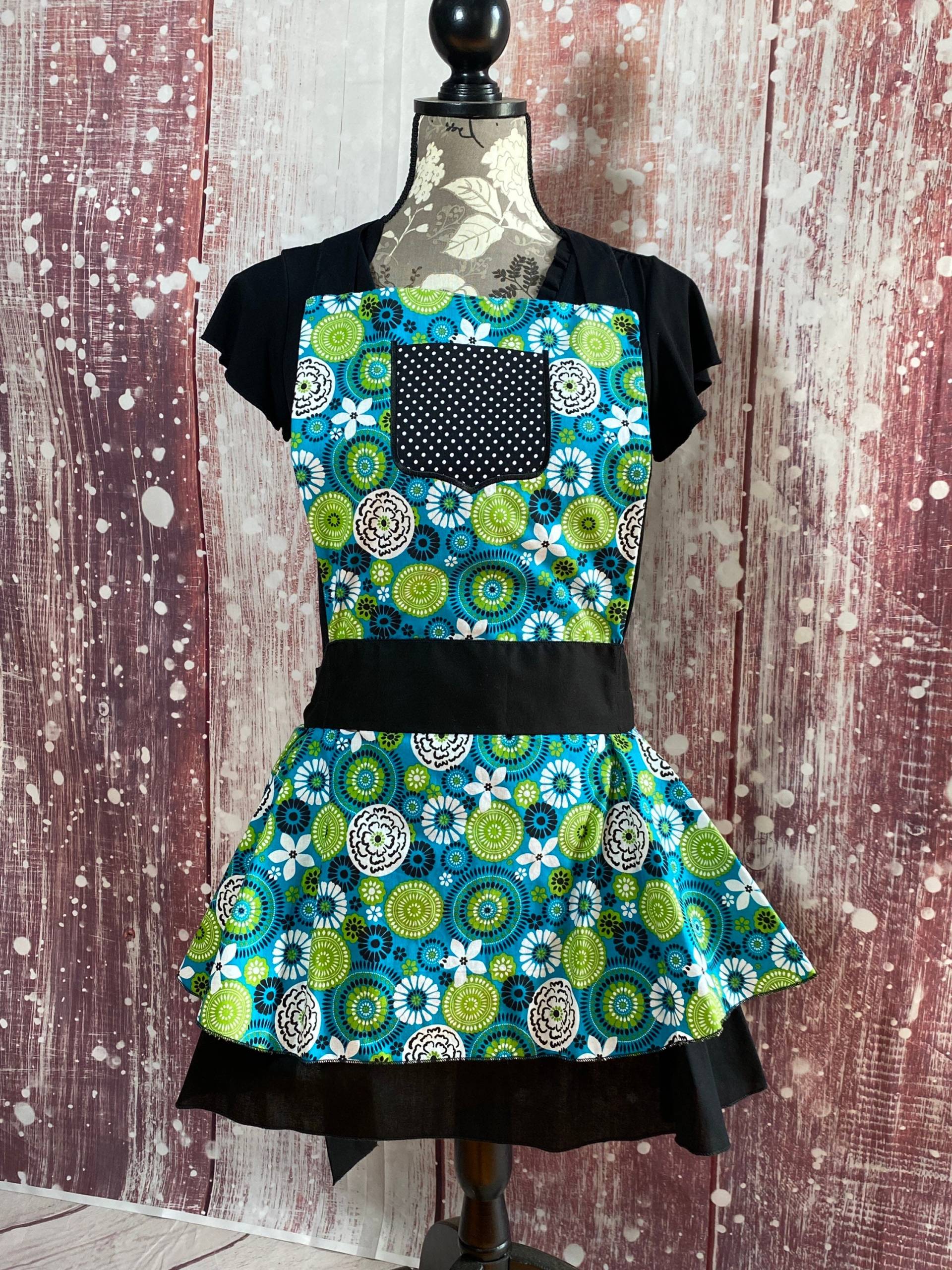 Vintage Inspiriert Schürze, Vintage, Graue Rüschen von Inspiredthread