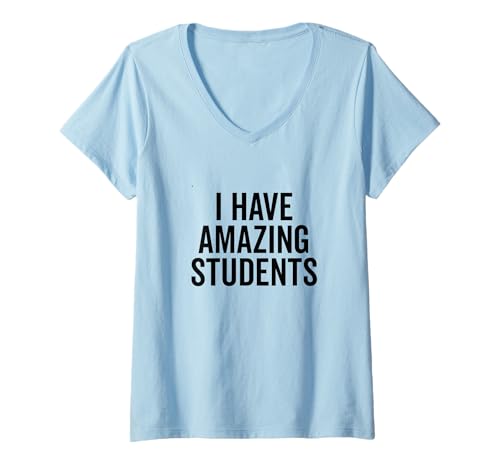 Damen Ich Habe eine tolle Wertschätzung der Schüler und Lehrer T-Shirt mit V-Ausschnitt Damen Ich Habe eine tolle Wertschätzung der Schüler und Lehrer T-Shirt mit V-Ausschnitt von Inspiring Teacher and Apparel for Educators