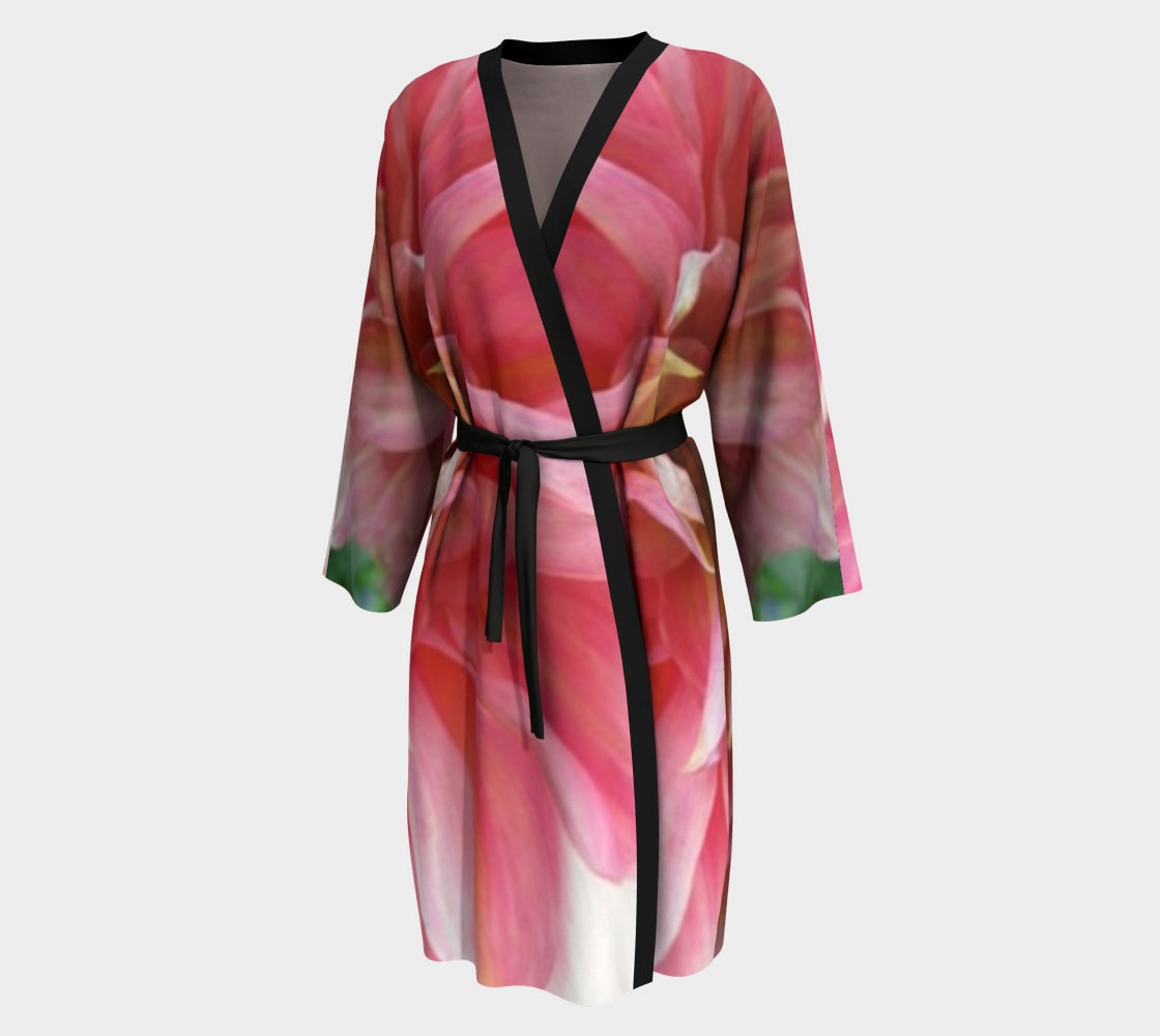 Pinke Dahlie Peignoir von InspiringDesigns2021