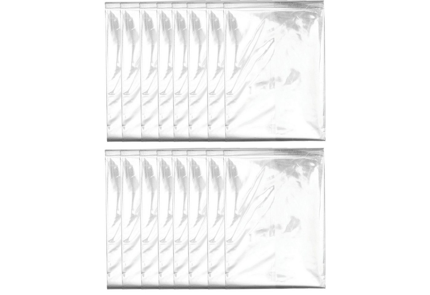 Inspirion GmbH Bremen Erste-Hilfe-Set Rettungsdecke Rettungsfolie Wärmedecke, (16 St), Schutzdecke, Notfalldecke, Winterdecke von Inspirion GmbH Bremen