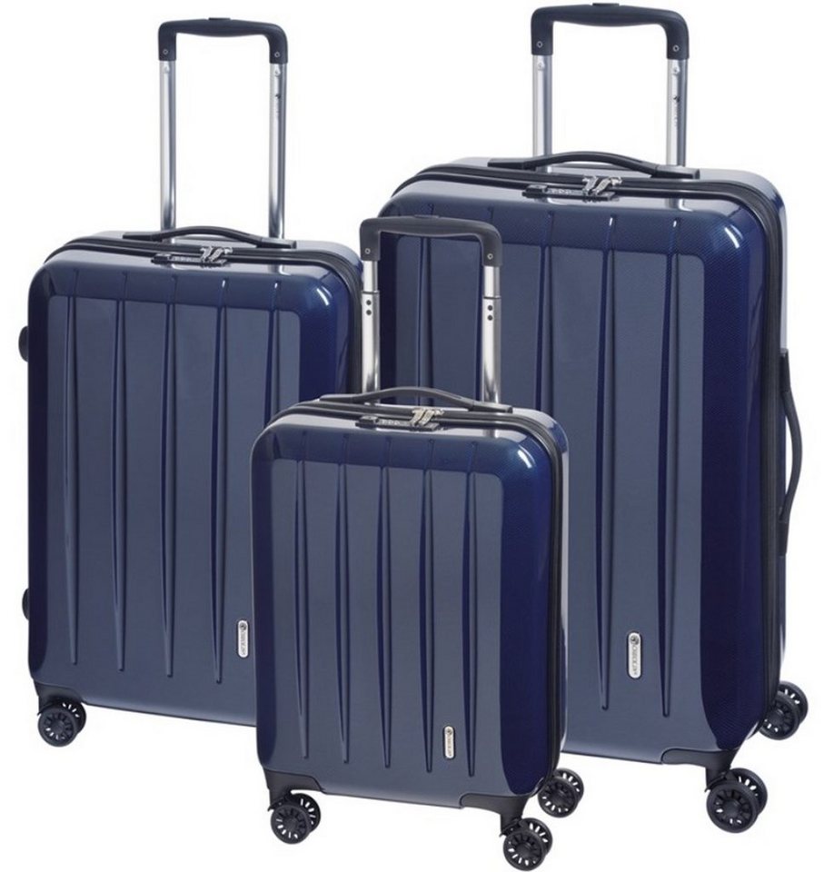 CHECK.IN® Trolleyset - Light - XL-Volumen - 4 Rollen - Dehnfalte, div. Farben von CHECK.IN®