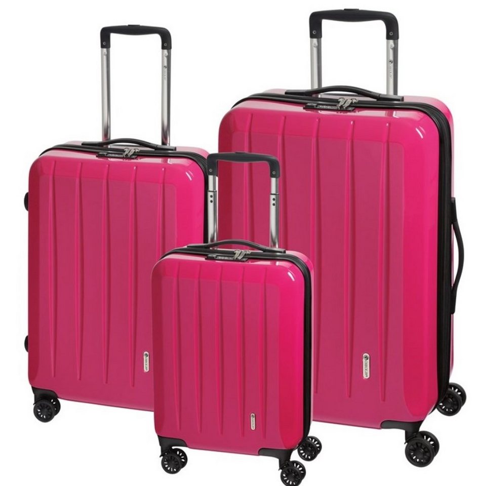 CHECK.IN® Trolleyset - Light - XL-Volumen - 4 Rollen - Dehnfalte, div. Farben von CHECK.IN®